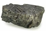 Etched Iron Meteorite (, g) Section - NWA #263664-2